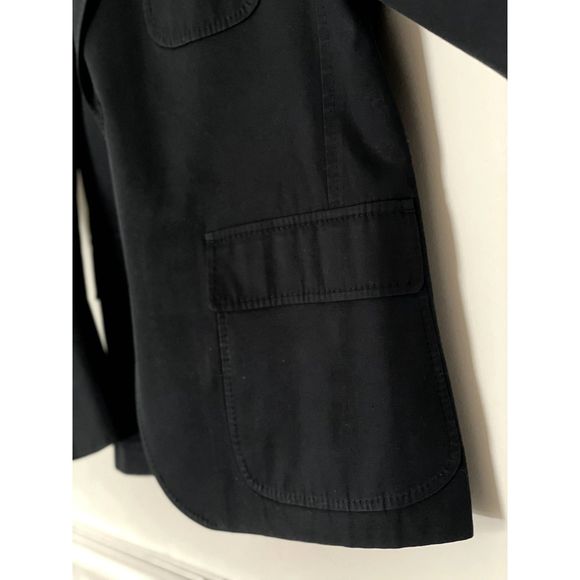 Lacoste Men's Black Blazer Jacket Two Button Closure Size 50/4 D51 - Picture 5 of 16